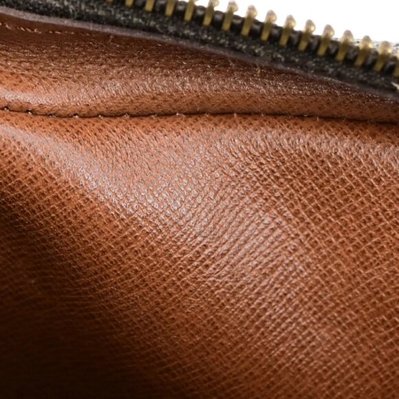 LOUIS VUITTON Compiegne 23 Clutch Hand Bag Monogram Leather Brown - Picture 8 of 15